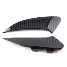 Load image into Gallery viewer, Autunik For 2020-2023 Mercedes CLA C118 AMG Bumper Carbon Fiber Look Rear Splitter Canard Air Vents