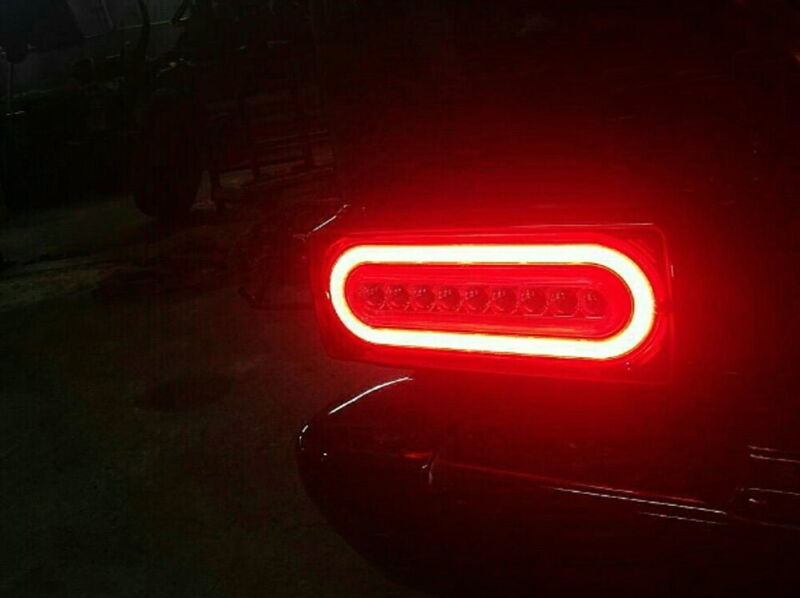 Autunik Smoked Lens Full LED Turn Signal Tail Lights For Mercedes W463 G-Class G500 G550 G55 G63 AMG 1999-2018