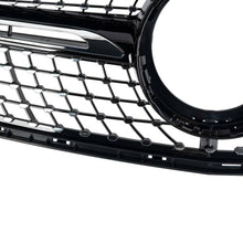 Cargar imagen en el visor de la galería, For 2018-2020 Mercedes Benz X156 GLA Front Bumper Diamond Grille Black/Chrome