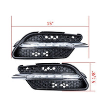 Load image into Gallery viewer, Autunik LED Daytime Running Light DRL Fog Lights For Mercedes W204 C300 C350 AMG Sport Bumper 2008-2011