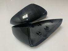 Charger l&#39;image dans la galerie, Carbon Fiber Look Side Mirror Cover Caps Replacement for  2010-2013 VW Golf GTI MK6 GTI TSI TDI
