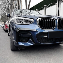 Charger l&#39;image dans la galerie, Autunik Carbon Black Front Bumper Side Air Vent Trim For BMW X3 X4 G01 G02 19-21 M Sport